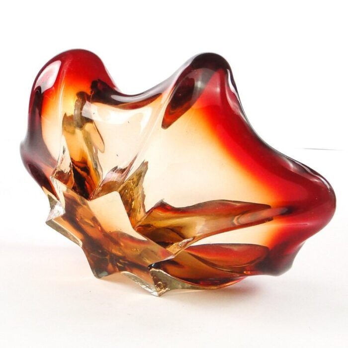 mid century italian murano glass bowl 1950s 7