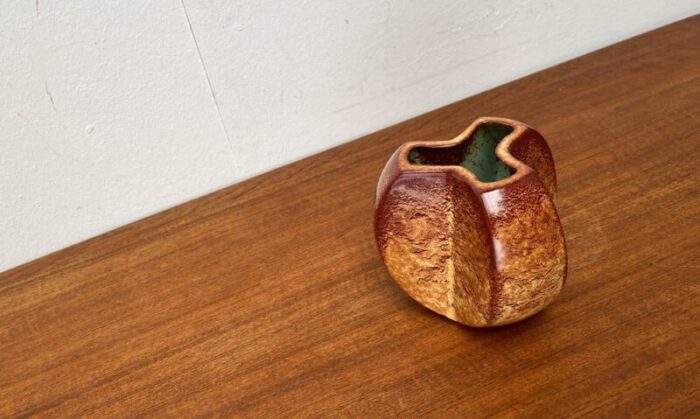 mid century italian pottery vase attributed to bertoncello 1960s 9