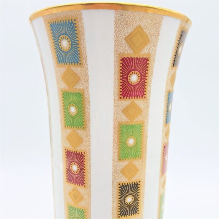 mid century porcelain vase from hutschenreuther 1950s 4