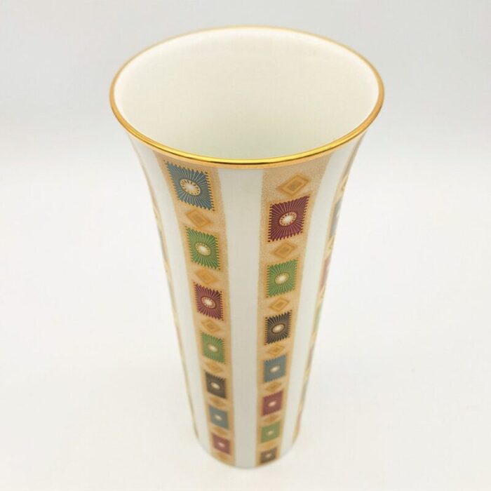 mid century porcelain vase from hutschenreuther 1950s 5