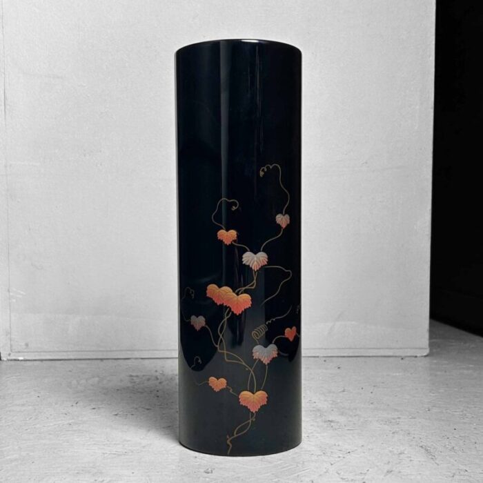 mid century wajima ikebana flower vase japan 1980s 1