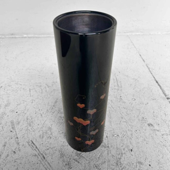 mid century wajima ikebana flower vase japan 1980s 16