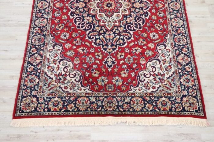 middle eastern handmade kashan rug 1980s 7