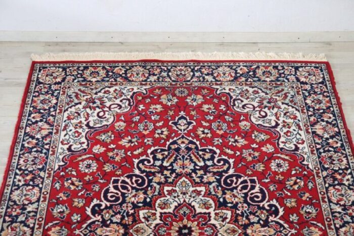 middle eastern handmade kashan rug 1980s 9