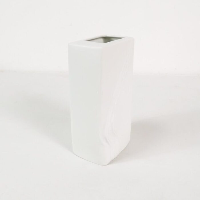 modernist porcelain vase by martin freyer from rosenthal germany 1970s 4