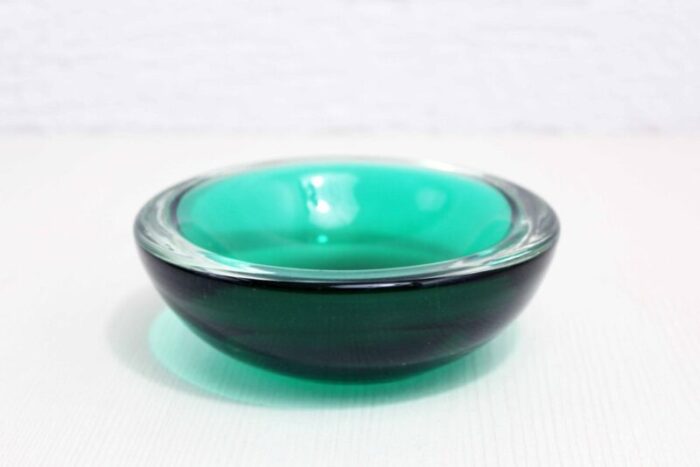 murano glass ashtray 1960s 1 1