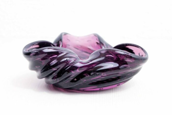 murano glass ashtray 1960s 1