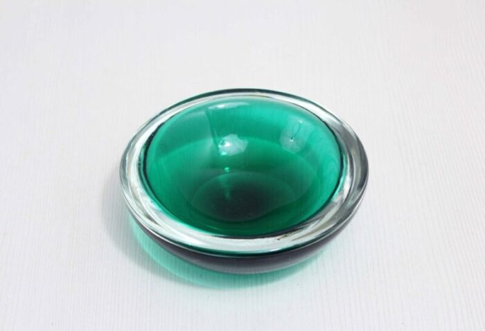 murano glass ashtray 1960s 2 1