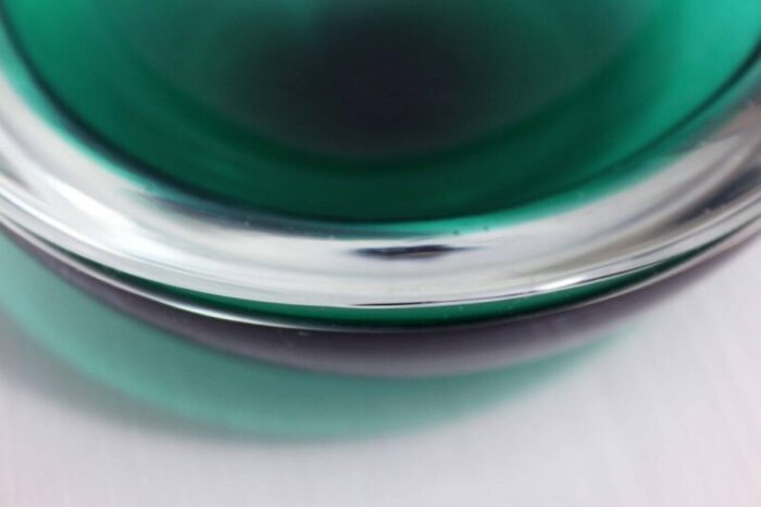 murano glass ashtray 1960s 9 1