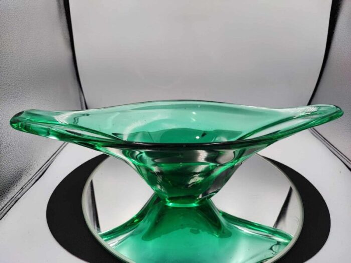 murano glass cake stand 1970s 1