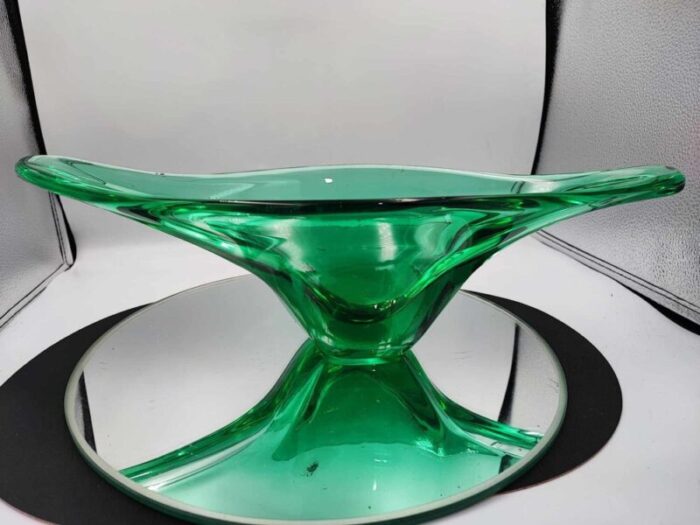 murano glass cake stand 1970s 4