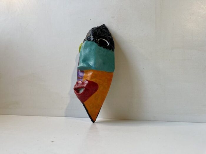 naive ceramic wall mask by vivi haacke 2000s 3