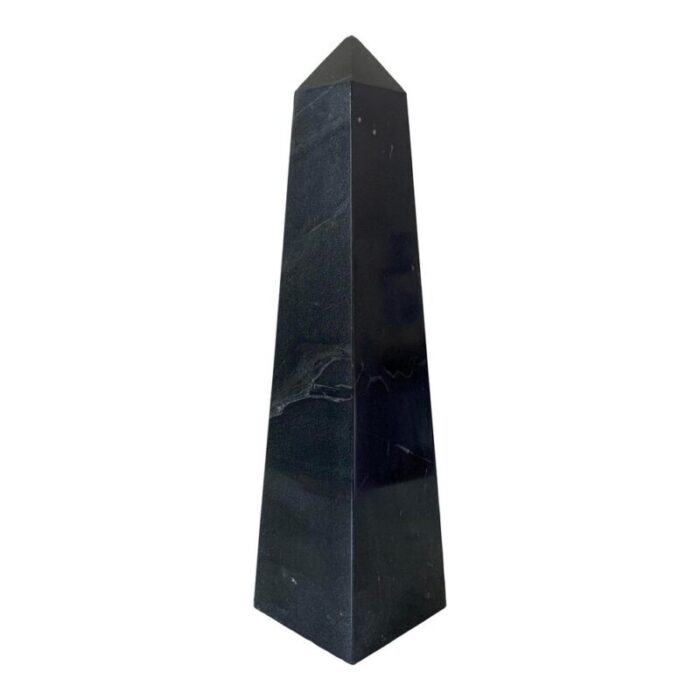 neoclassical marble black and gray obelisk 1