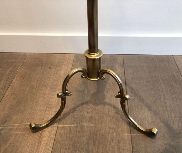 neoclassical style brass towel rack 1920s 8