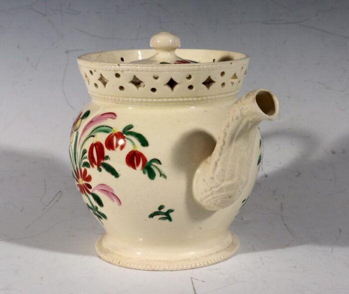 ny10011 creamware chinoiserie teapot 007 master