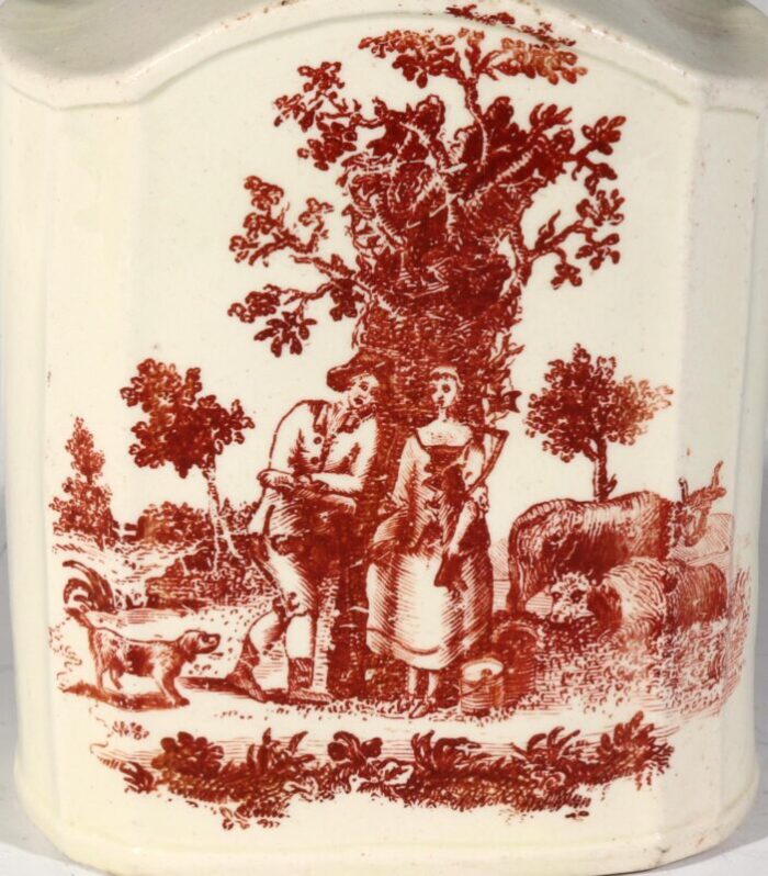 ny10190 creamware red print milkmaid farm 002 master