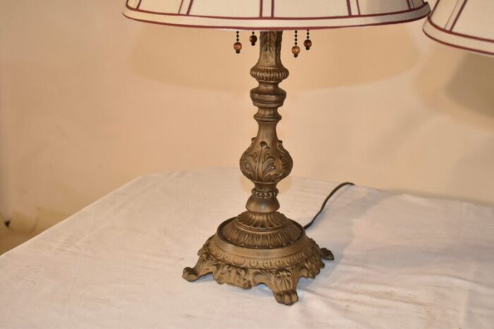 pair of artisan table lamps 2393