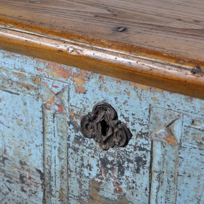 pine wedding chest 1880s 10