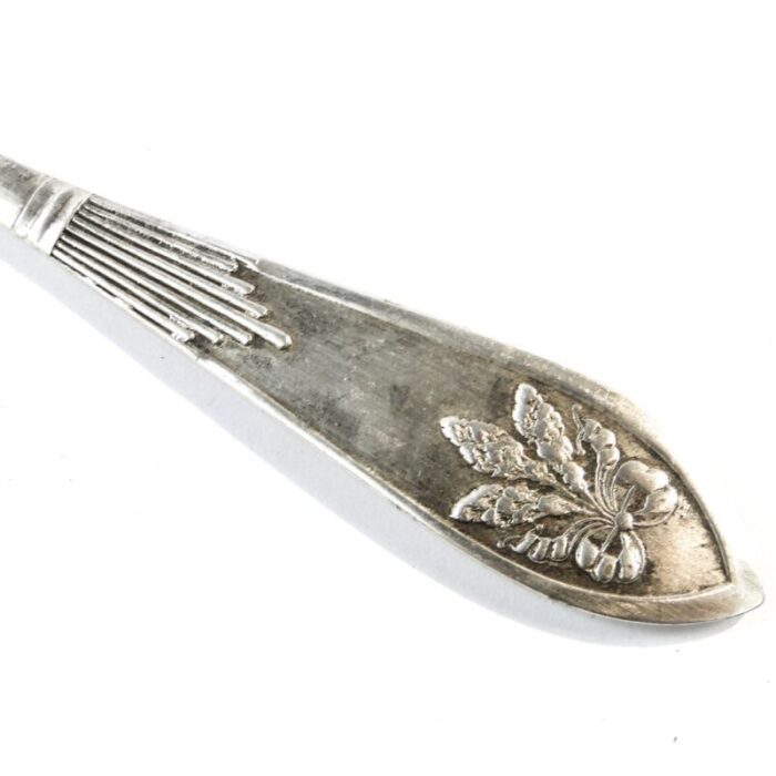 polish art nouveau sugar spoon from stylplater 1920s 2