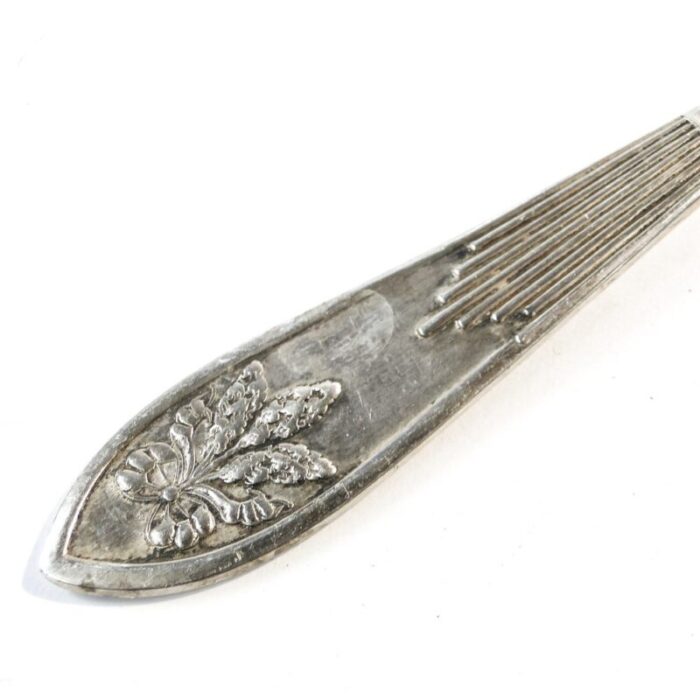 polish art nouveau sugar spoon from stylplater 1920s 6