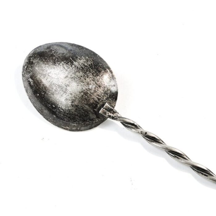 polish postmodern silver salt spoon 1970s 3