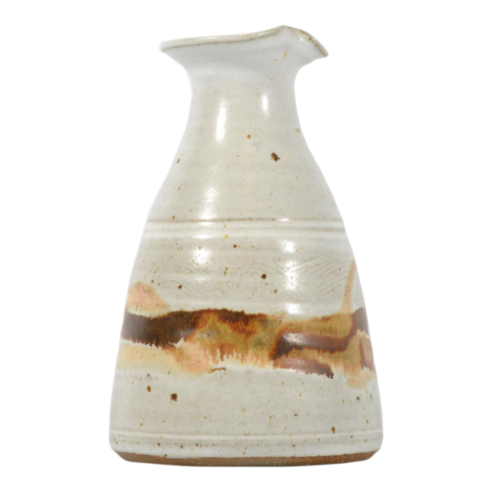 richard peeler signed studio pottery carafe 4319