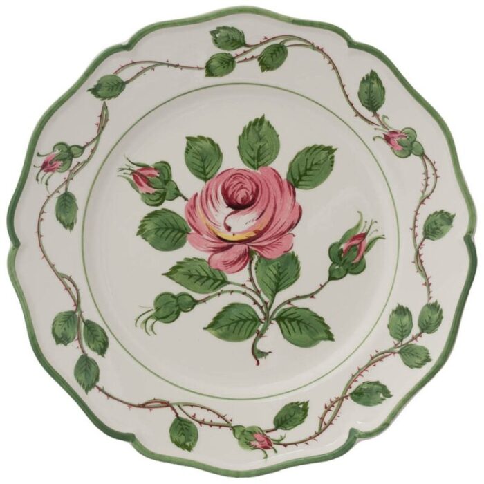 rosa dinner plates set of 6 1