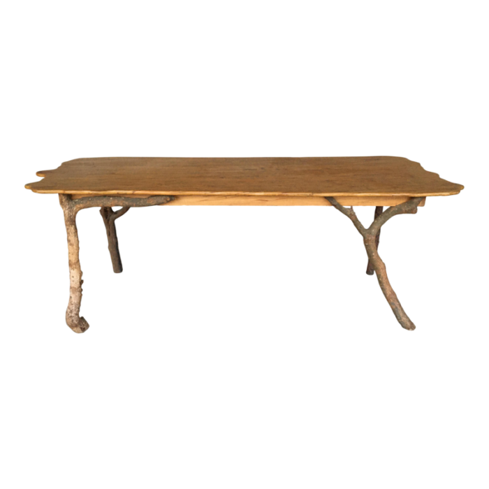 rustic handmade live edge wood 84 dining table 0362