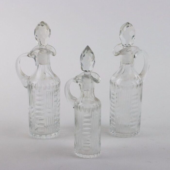 silver and dark glass odiera by argento petruzzi branca brescia set of 6 8