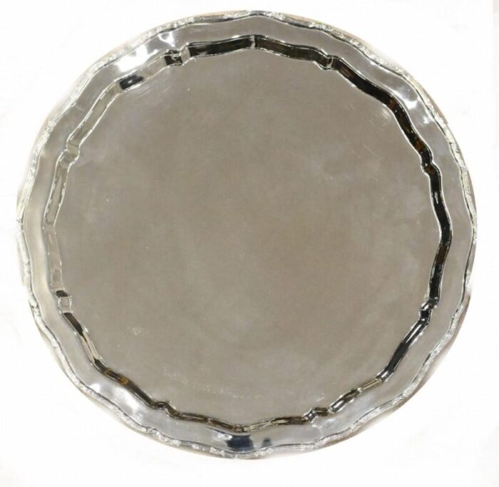 silver plated dining plates set of 6 1