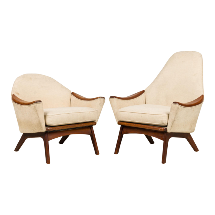 similar american modern lounge chairs adrian pearsall a pair 5463