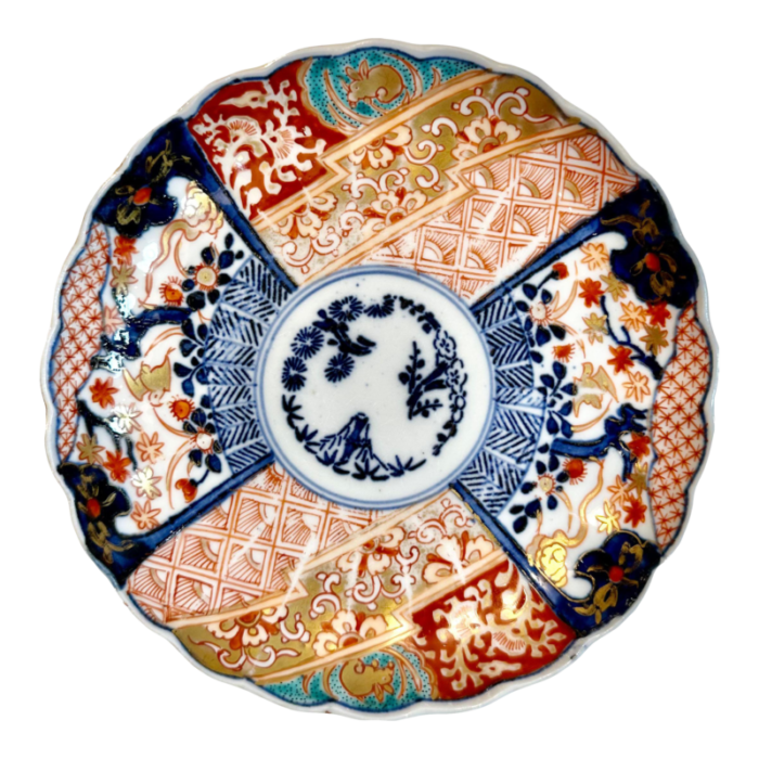 small early 19th century japanese plate 4886