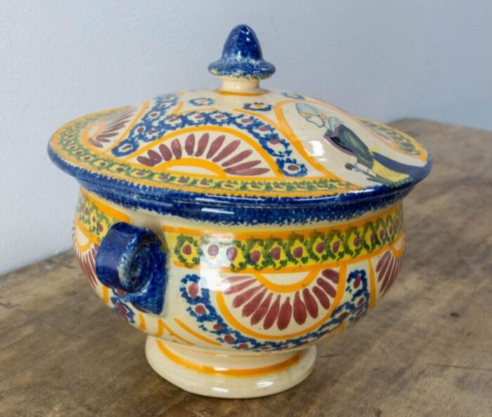 small french porcelain tureen or vide poche 1960s 7