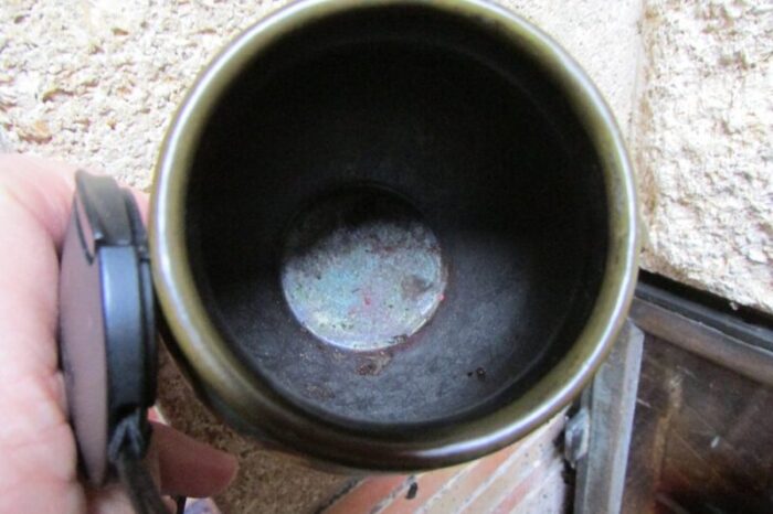 small pot with handles from gouda holland 1930s 5