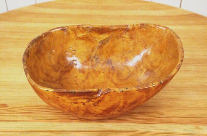 swedish birch burl bowl 1876 2