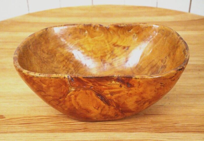 swedish birch burl bowl 1876 9