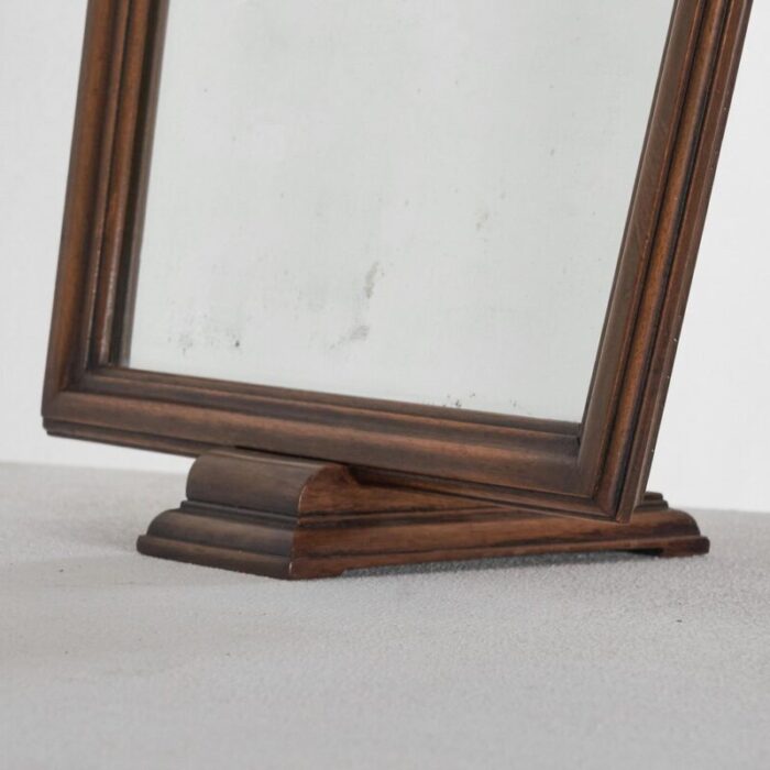 table mirror in wood 1930s 5