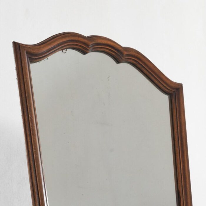 table mirror in wood 1930s 7