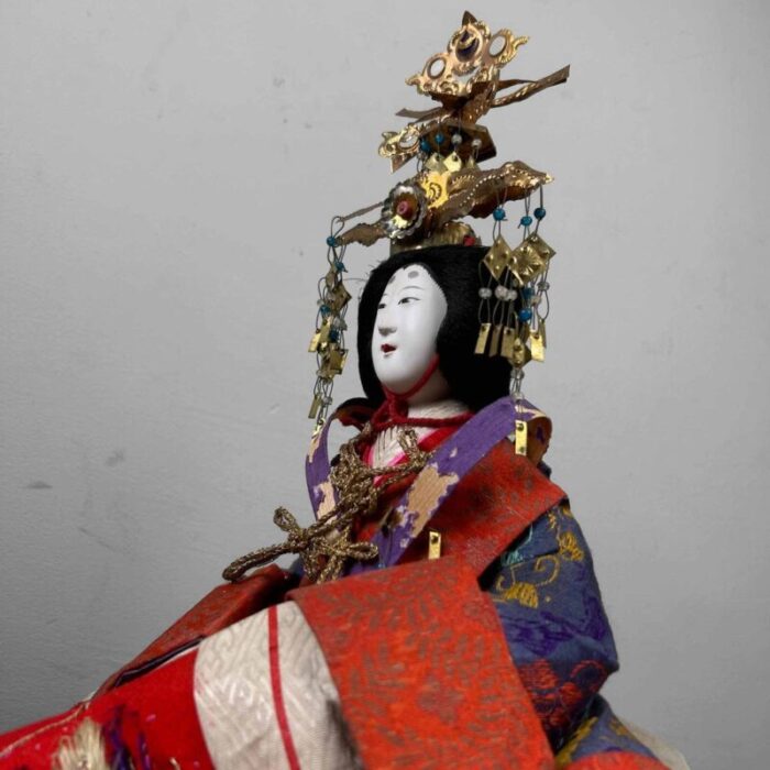 taisho decorative hina ningyo empress doll japan 1920s 10