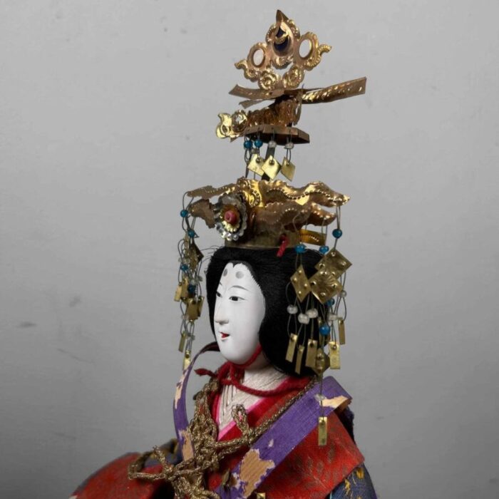 taisho decorative hina ningyo empress doll japan 1920s 12