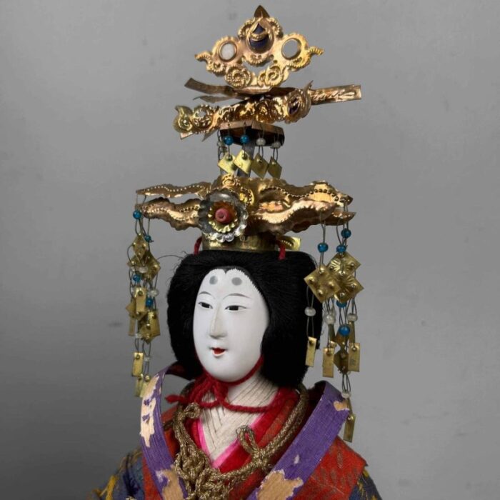 taisho decorative hina ningyo empress doll japan 1920s 16