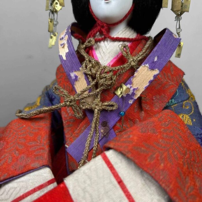 taisho decorative hina ningyo empress doll japan 1920s 7