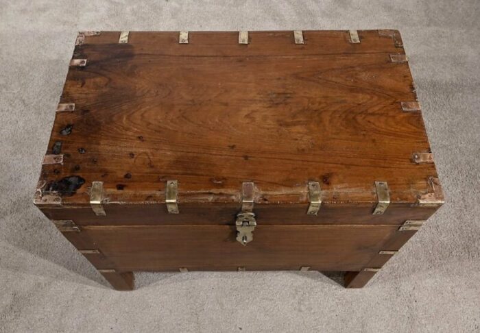 teak chest late 19th century 3