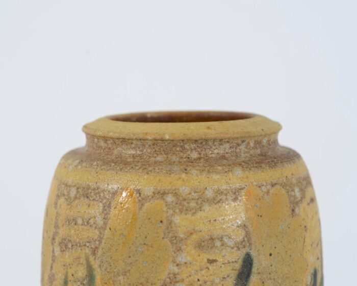 terry plasket susan gogan studio pottery vase 1521