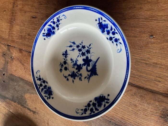 tournai deep plate in porcelain 1