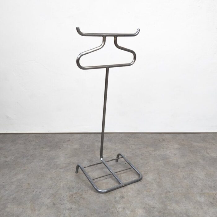 tubular steel coat rack valet v17 by robert slezak 1930s 1