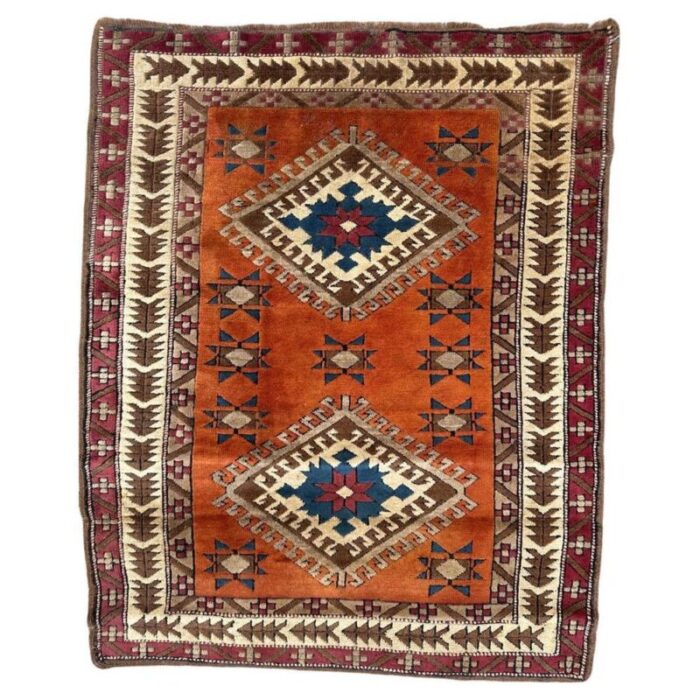 turkish anatolian rug 1970s 1