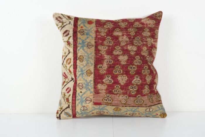 turkish oushak cushion cover in wool 1