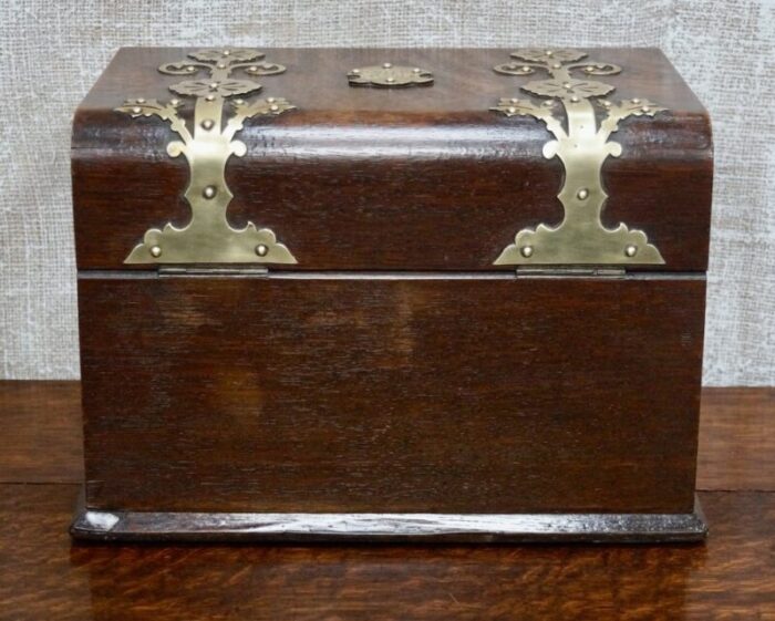 victorian desk tidy stationary box 1890 4