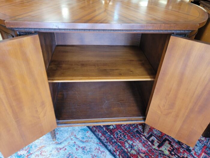 vintage 1930s adams decorated satinwood credenza 8176